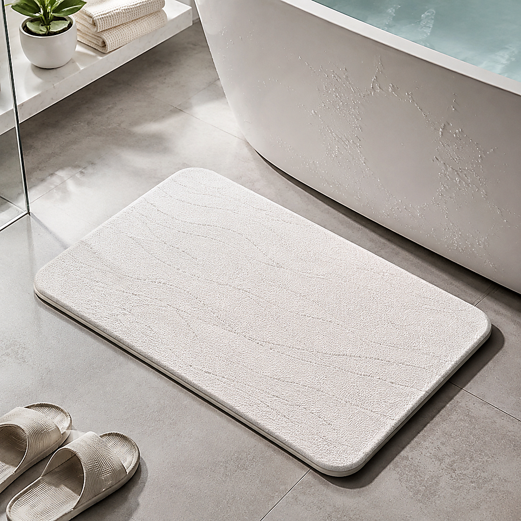 Diatomaceous Earth Bath Mat